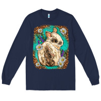 Navy Western Rabbit Long Sleeve Tee - Neo Western