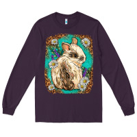 Plum Western Rabbit Long Sleeve Tee - Neo Western