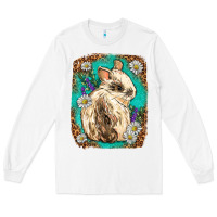 White Western Rabbit Long Sleeve Tee - Neo Western