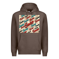 Coffee senior Premium Hoodie - NancyCooperArtShop