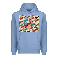 Colony Blue senior Premium Hoodie - NancyCooperArtShop