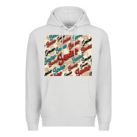 Dove Grey senior Premium Hoodie - NancyCooperArtShop