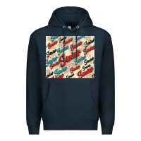 Navy senior Premium Hoodie - NancyCooperArtShop