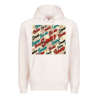 Pale Pink senior Premium Hoodie - NancyCooperArtShop
