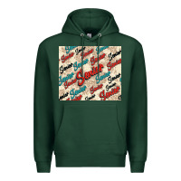 Sports Green senior Premium Hoodie - NancyCooperArtShop