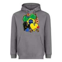 Storm brazil hearts Heavyweight Hoodie - NancyCooperArtShop
