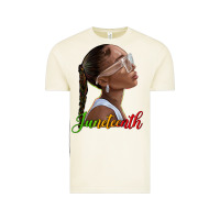 Vintage Arctic juneteenth black woman Vintage Tee - texasbilliewilder