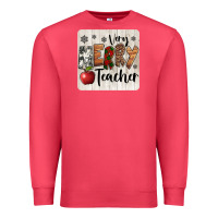 Cardinal very merry teacher christmas coaster Premium Sweatshirt - Jasminsmagicworld