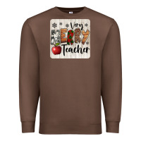 Chestnut very merry teacher christmas coaster Premium Sweatshirt - Jasminsmagicworld