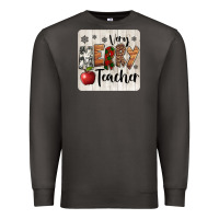 Smoke very merry teacher christmas coaster Premium Sweatshirt - Jasminsmagicworld