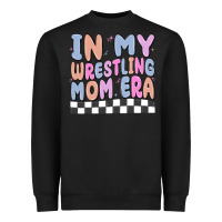 Black in my wrestling mom era Heavyweight Sweatshirt - MaliasSmallBusiness