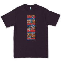 Plum usa flag and cross penwraps Premium Tee - Artiststas