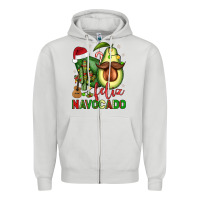 Dove Grey feliz navocado avocado Zipper Hoodie - JahusDesignShop