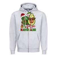 Heather Grey feliz navocado avocado Zipper Hoodie - JahusDesignShop