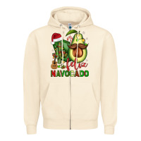 Sandshell feliz navocado avocado Zipper Hoodie - JahusDesignShop