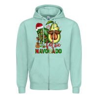 Seafoam feliz navocado avocado Zipper Hoodie - JahusDesignShop