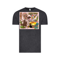 Vintage Black wild west western Vintage Tee - Zillion Design Studio