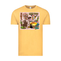 Vintage Mustard wild west western Vintage Tee - Zillion Design Studio