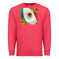 Cardinal mexican flag sunflowers and leopard coaster Premium Sweatshirt - Jasminsmagicworld