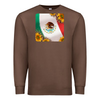 Chestnut mexican flag sunflowers and leopard coaster Premium Sweatshirt - Jasminsmagicworld