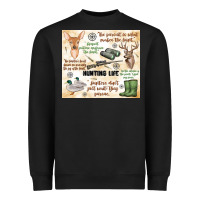 Black hunting life Heavyweight Sweatshirt - MaliasSmallBusiness