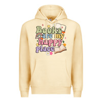 Pina Colada books are my happy place Premium Hoodie - MaliasSmallBusiness