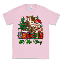 Bubblegum Pink jingle all the way Classic Tee - FaDigitalArtStudio