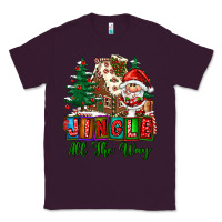 Plum jingle all the way Classic Tee - FaDigitalArtStudio