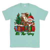 Seafoam jingle all the way Classic Tee - FaDigitalArtStudio