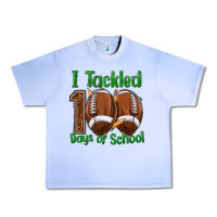 Grape Ice i tackled 100 days of school football Urban Heavy Tee - texasbilliewilder