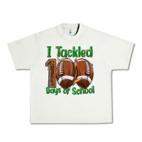 Pistachio i tackled 100 days of school football Urban Heavy Tee - texasbilliewilder