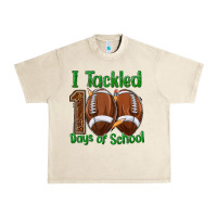 Sandshell i tackled 100 days of school football Urban Heavy Tee - texasbilliewilder