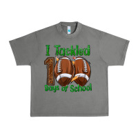 Tornado i tackled 100 days of school football Urban Heavy Tee - texasbilliewilder