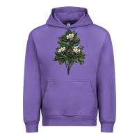 Tulip Magnolia Flower Illustrations Urban Hoodie - LillyAllenDesigns