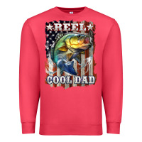 Cardinal Reel Cool Dad Bass Premium Sweatshirt - LillyAllenDesigns
