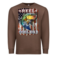 Chestnut Reel Cool Dad Bass Premium Sweatshirt - LillyAllenDesigns
