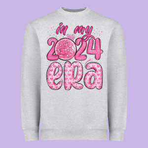 In My 2024 Era Heavyweight Sweatshirt Designed By Maliassmallbusiness