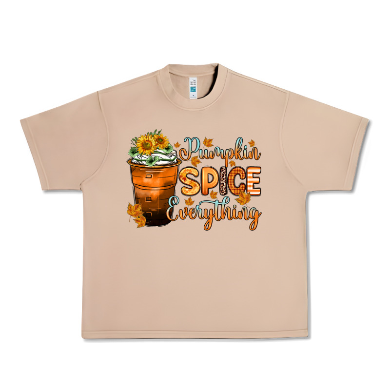 Pumpkin Spice Everything Urban Heavy Tee by Zillion Design Studio | Teevron