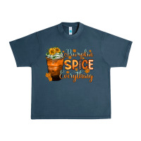 Midnight Navy pumpkin spice everything Urban Heavy Tee - Zillion Design Studio