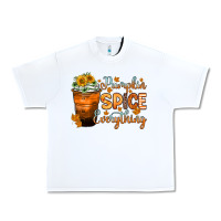 White pumpkin spice everything Urban Heavy Tee - Zillion Design Studio