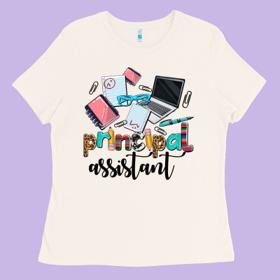 Principal Assistant Ladies Tee Designed By Adodesignshop
