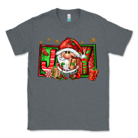 Charcoal Heather joy santa gnomes Classic Tee - FaDigitalArtStudio