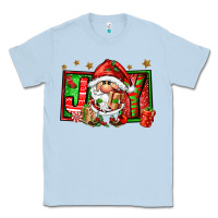 Dusty Blue joy santa gnomes Classic Tee - FaDigitalArtStudio