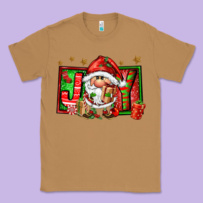 Joy Santa Gnomes Classic Tee Designed By Fadigitalartstudio