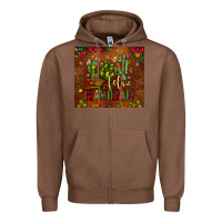 Chestnut feliz navidad cactus Zipper Hoodie - JahusDesignShop