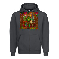 Smoke feliz navidad cactus Zipper Hoodie - JahusDesignShop