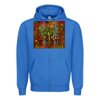 True Royal feliz navidad cactus Zipper Hoodie - JahusDesignShop