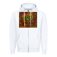 White feliz navidad cactus Zipper Hoodie - JahusDesignShop