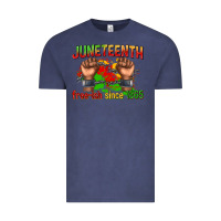 Vintage Denim juneteenth free ish since 1865 Vintage Tee - texasbilliewilder