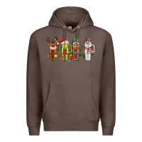 Coffee obsessive cup disorder christmas Premium Hoodie - MaliasSmallBusiness